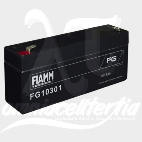 Batteria Pb 6V 3Ah per FIAMM