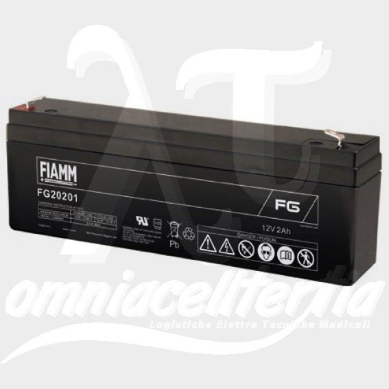 Batteria Pb 12V 2Ah per FIAMM