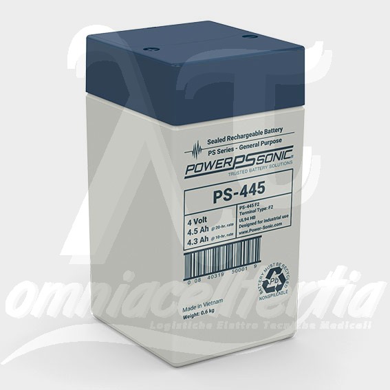 Batteria Pb 4,0V 4.5Ah per Power-Sonic