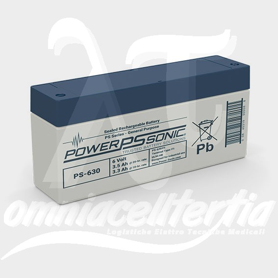 Batteria Pb 6,0V 3.5Ah per Power-Sonic