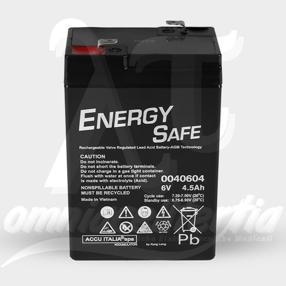 Battery Pb 6V 4.5Ah for ENERGY SAFE