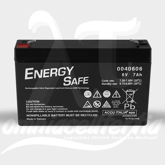 Battery Pb 6V 7Ah for ENERGY SAFE