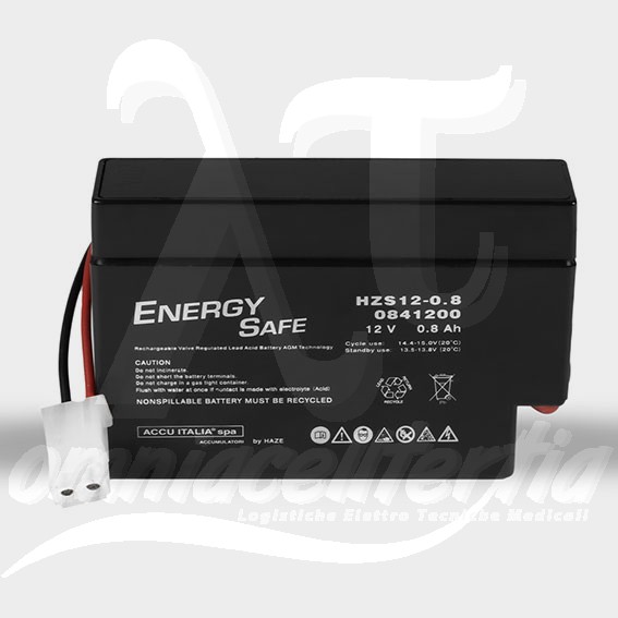 Battery Pb 12V 0.8Ah for ENERGY SAFE