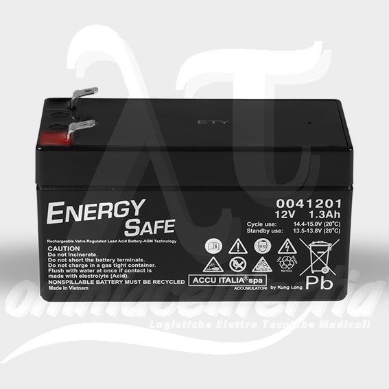 Battery Pb 12V 1.3Ah for ENERGY SAFE