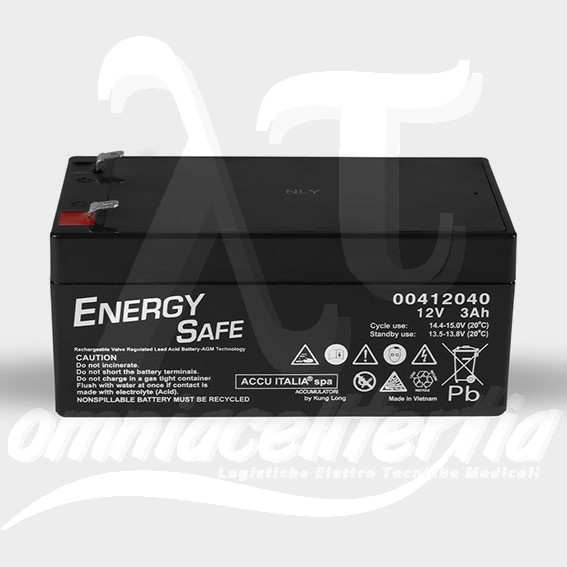 Battery Pb 12V 3Ah for ENERGY SAFE
