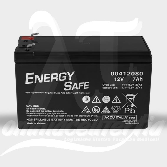 Battery Pb 12V 7Ah for ENERGY SAFE