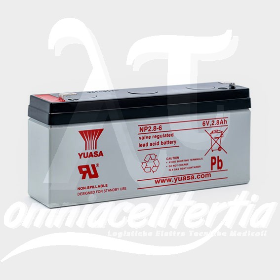 Battery Pb 6V 2.8Ah for YUASA
