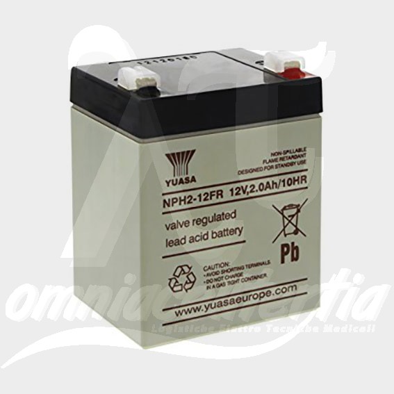 Battery Pb 12V 2Ah for YUASA