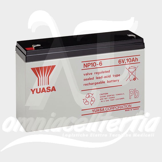 Battery Pb 6V 10Ah for YUASA