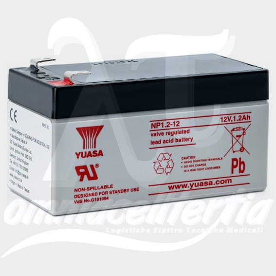 Battery Pb 12V 1.2Ah for YUASA