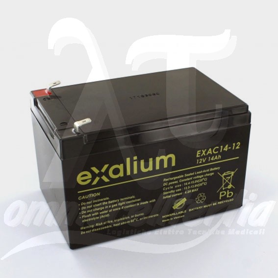 Battery Pb 12V 14Ah for EXALIUM