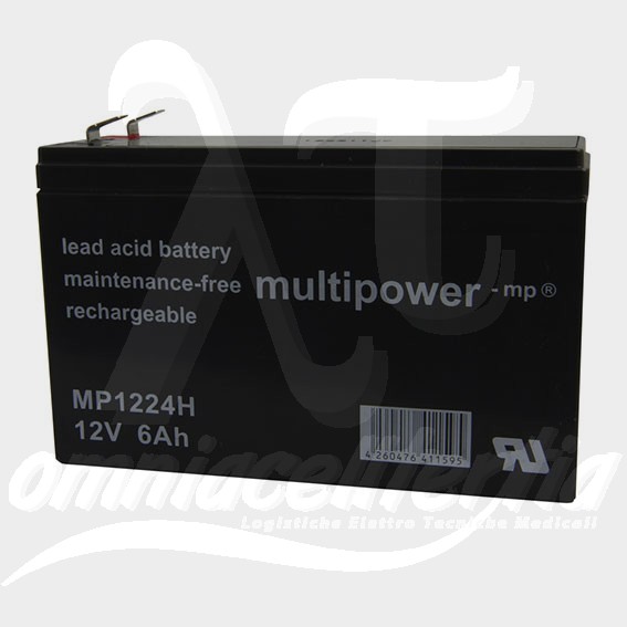 Battery Pb 12V 6Ah for MULTIPOWER