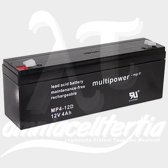 Battery Pb 12V 4Ah for MULTIPOWER