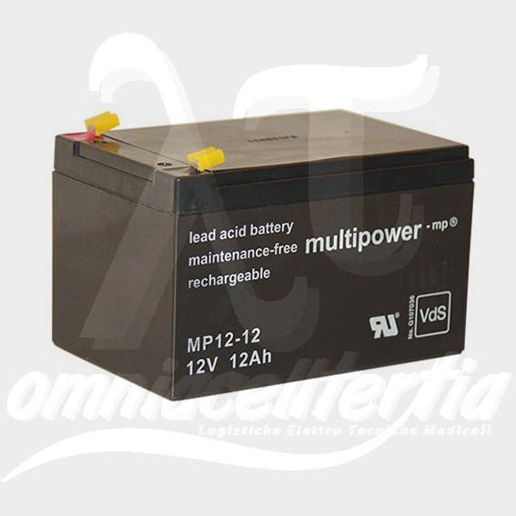 Battery Pb 12V 12Ah for MULTIPOWER