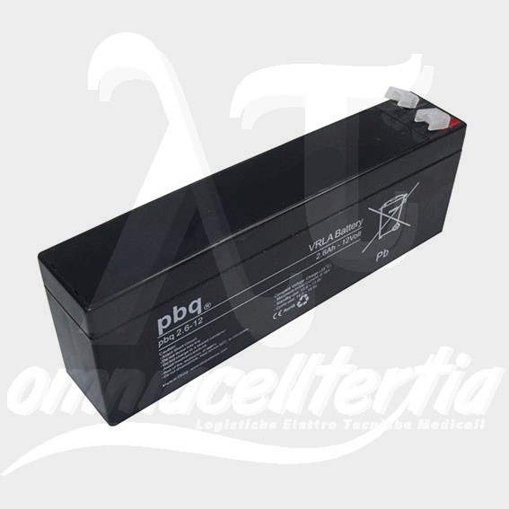 Battery Pb 12V 2.6Ah for PBQ