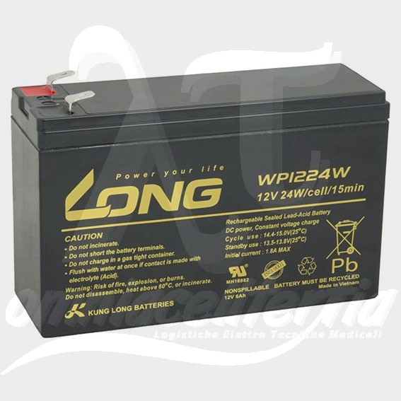 Starter Battery Pb 12V 6Ah for LONG