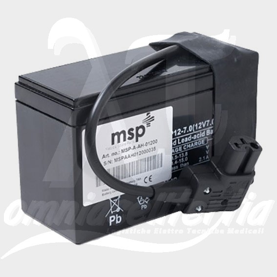 Battery Pb 12V 7Ah for ARJO