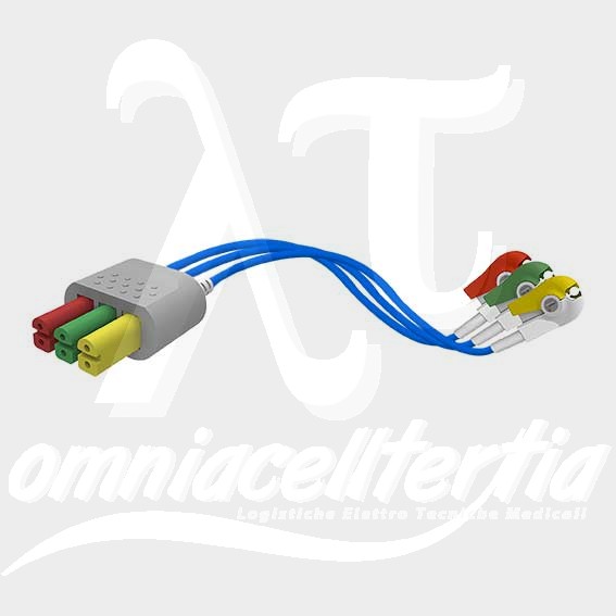 Set 3 Terminazioni a Pinzetta DUAL C/Protezione ESU 95 cm per ADECON,  ARTEMA S&W,  BIOCARE, [...]