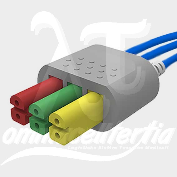 Set 3 Terminazioni a Pinzetta DUAL C/Protezione ESU per ADECON, ARTEMA S&W, BIOCARE, BIOLIGHT, BIONET, BYOSIS, COLIN, COMEN, CRITICARE SYSTEMS CSI, DATASCOPE, DATEX, DRÄGER SIEMENS, ESAOTE, FUKUDA DENSHI, GE, GOLDWAY, HELLIGE, HUNTLEIGH, INVIVO, KONTRON, MEK, MELA, MENNEN, METSIS, MINDRAY, MONITOR, NEC, NIHON KOHDEN, PACE-TECH, PETAŞ, PHILIPS, RGB, SAADAT, SCHILLER, SPACELABS, SPENGLER, UTAS, ÜZÜMCÜ, WELLCH ALLYN, ZOLL