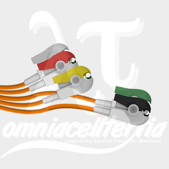 Set 5 Terminazioni a Pinzetta C/Protezione ESU per PHILIPS