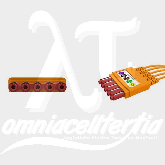 Set 5 Terminazioni a Pinzetta C/Protezione ESU per PHILIPS