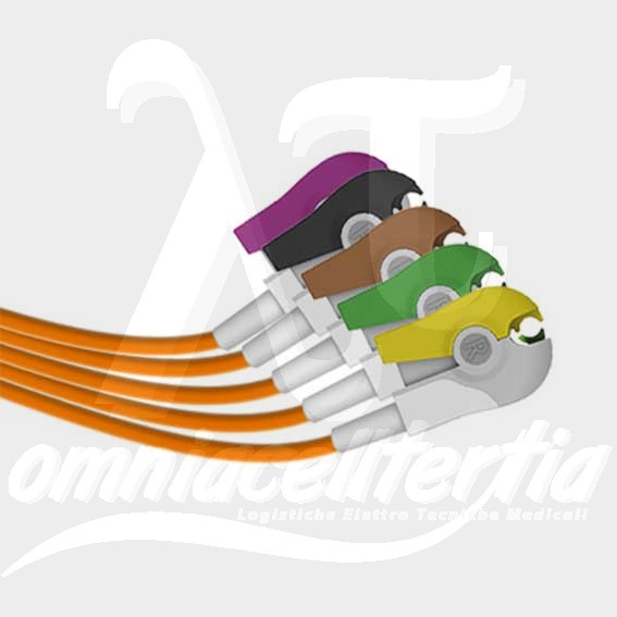 Set 5 Terminazioni a Pinzetta C/Protezione ESU per PHILIPS