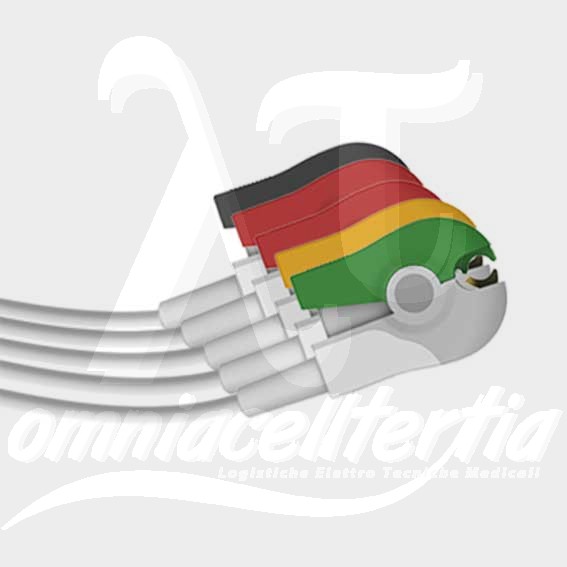 Set 5 Terminazioni a Pinzetta per GE