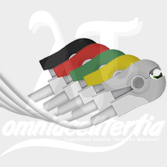 Set 5 Terminazioni a Pinzetta per GE