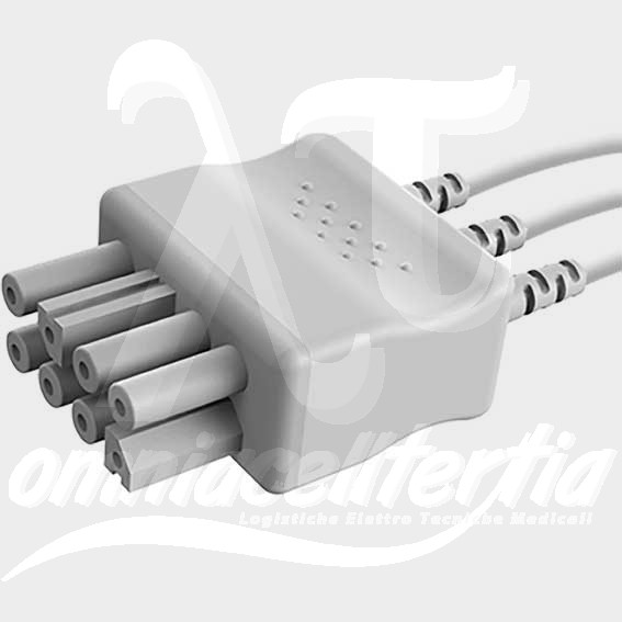 Set 3 Terminazioni a Bottone per NIHON KOHDEN