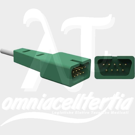 Complete Cable With Snap 5 Leads 370 cm for MEK