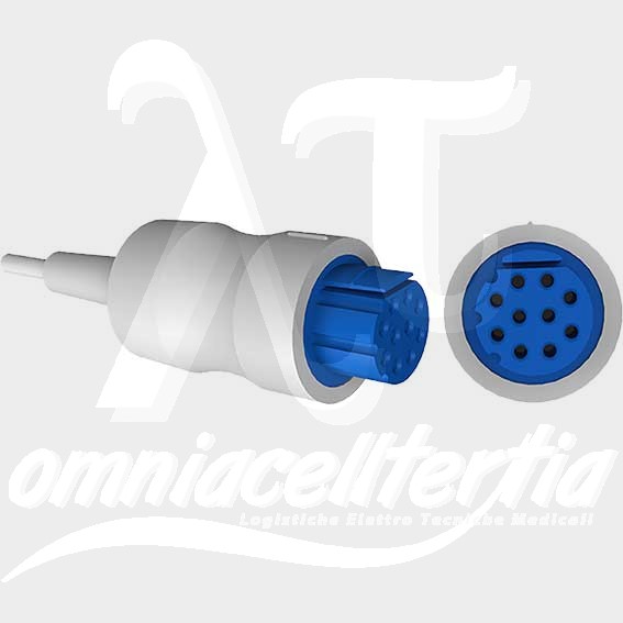 Complete Cable With Snap 3 Leads 370 cm for ARTEMA S&W,  DATEX