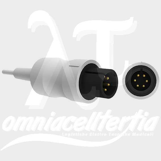 Trunk Cable ECG 3 Leads DIN 300 cm for DATASCOPE,  WELLCH ALLYN,  ZOLL