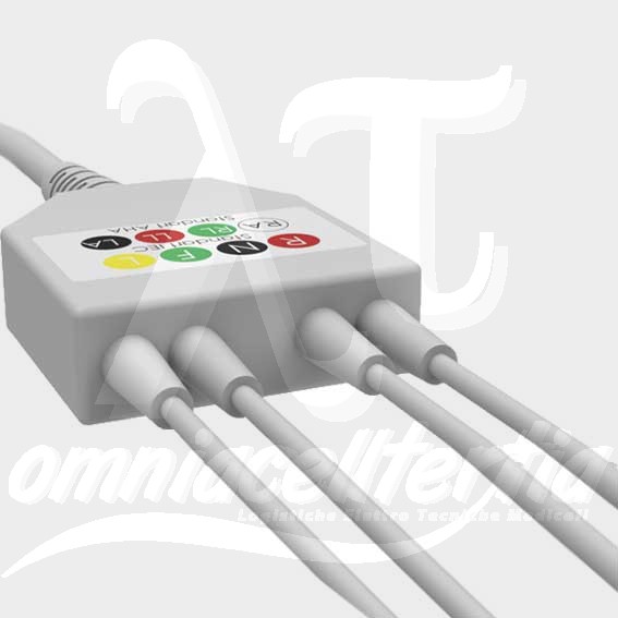 Complete Cable With Snap 4 Leads for METSIS